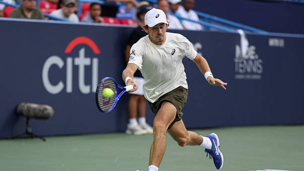 Álex de Miñaur, report du duel contre Tsitsipas. Photo : gettyimages