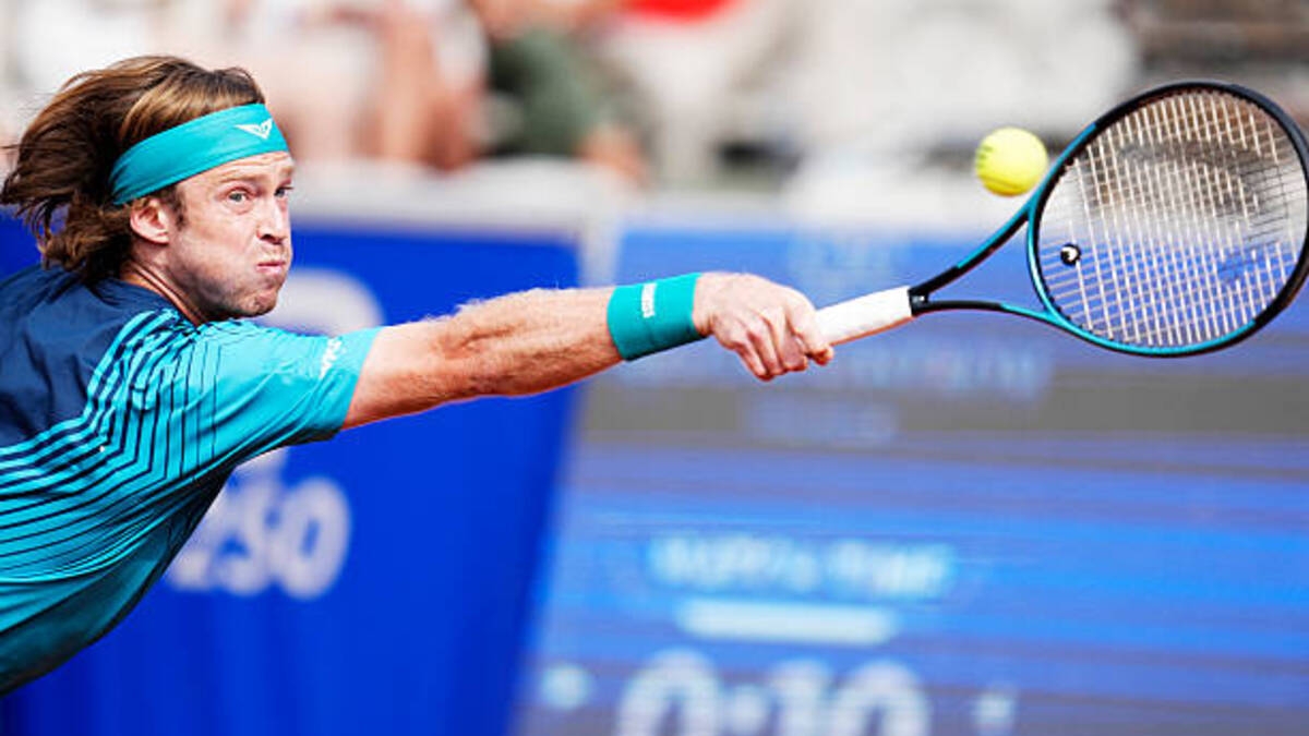 Andrey Rublev se mete en la final de Bastad. Foto: gettyimages