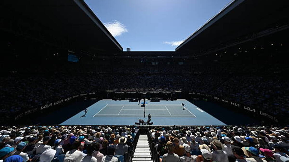 Change in ticket sales at the Australian Open. Photo: gettyimages