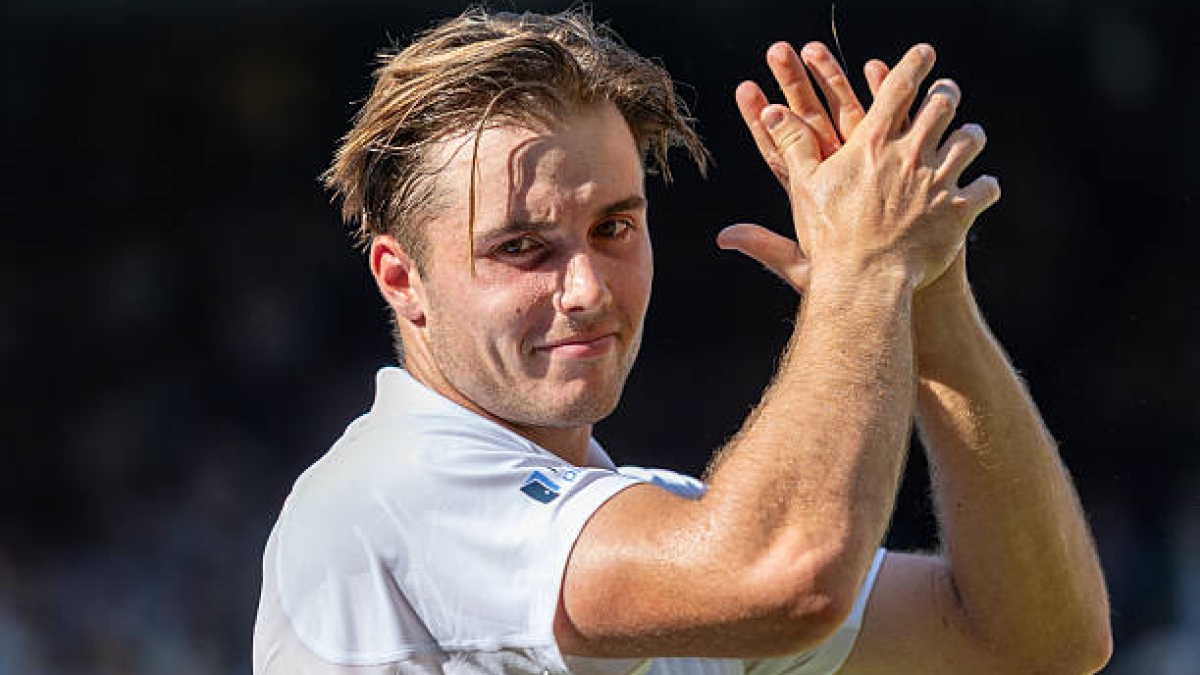 Así es Arthur Fery, la gran sorpresa de Wimbledon. Fuente: Getty