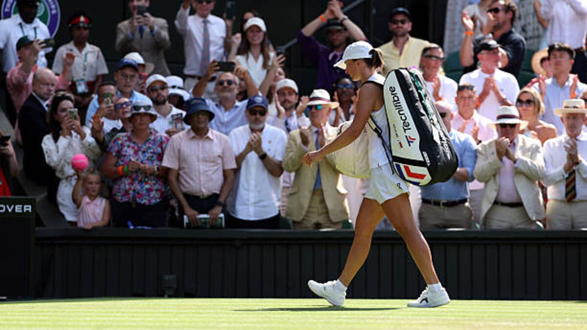Iga Swiatek, caída en ranking WTA tras Wimbledon. Foto: gettyimages