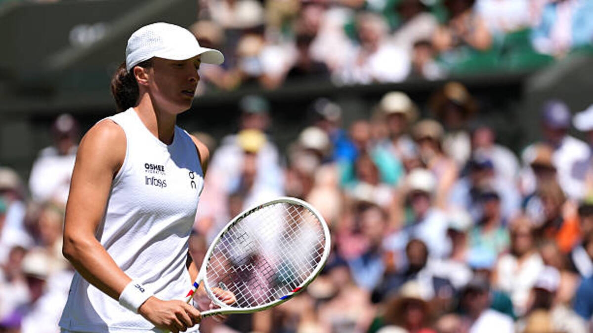 Iga Swiatek, orden de juego del sábado 4 de abril en Wimbledon 2026. Foto: gettyimages