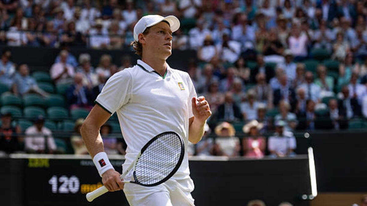 Jannik Sinner analiza a su próximo rival en Wimbledon 2026. Foto: gettyimages