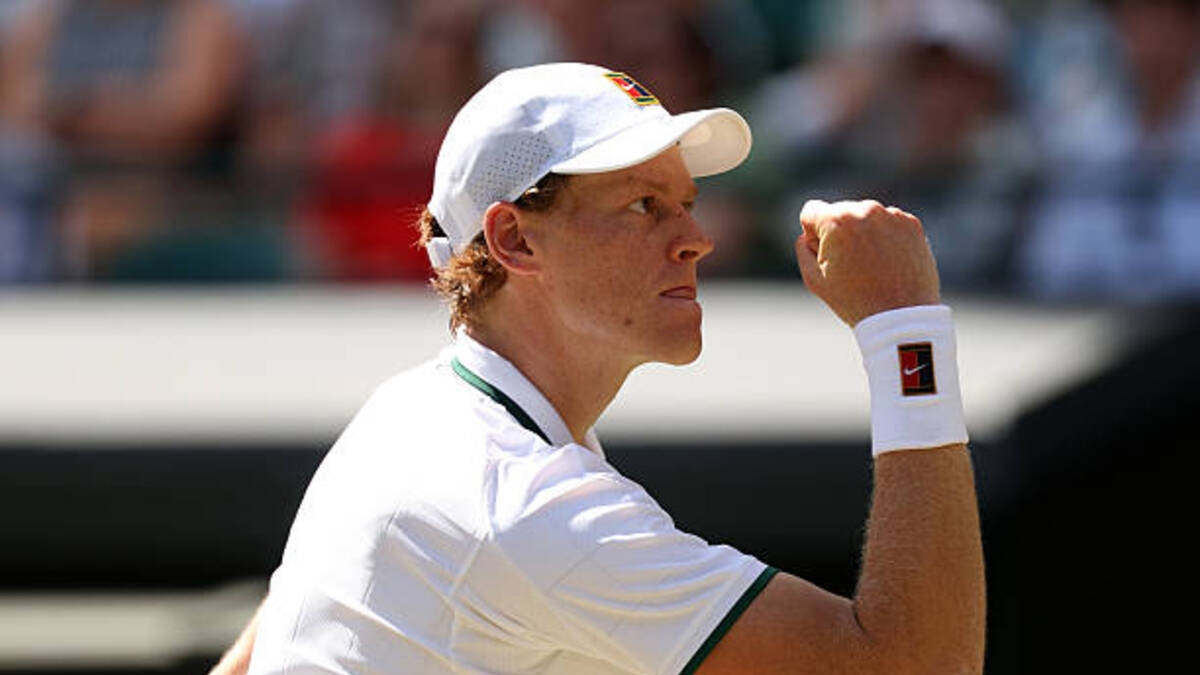 Jannik Sinner batte Struff a Wimbledon 2026. Foto: gettyimages
