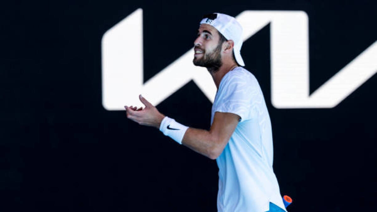 Karen Khachanov upset with the US Open. Photo: gettyimages
