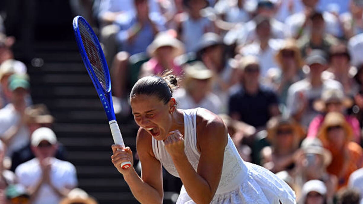 Marta Kostyuk pasa a semifinales en Wimbledon 2026. Foto: gettyimages