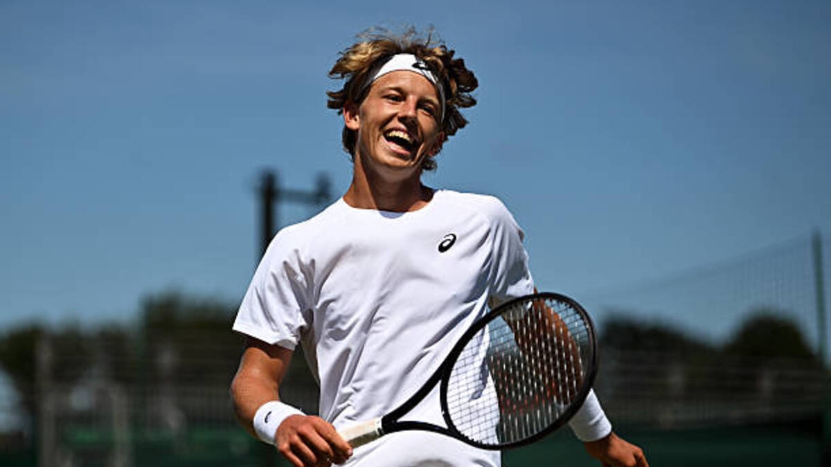 Michael Antonius, futura estrella del tenis mundial. Foto: gettyimages
