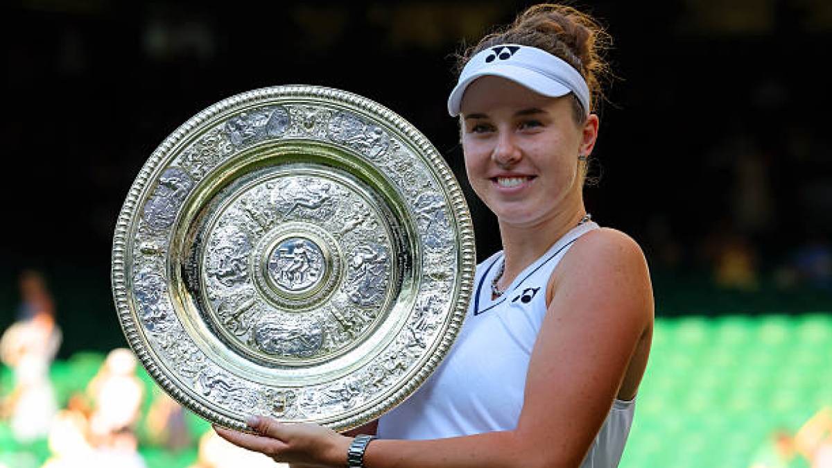 Noskova is the grand champion of Wimbledon. Source: Getty