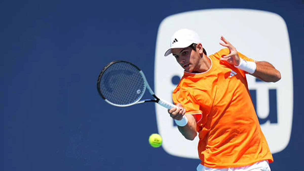 Rafael Jódar, cómo afronta el debut en Washington. Foto: gettyimages
