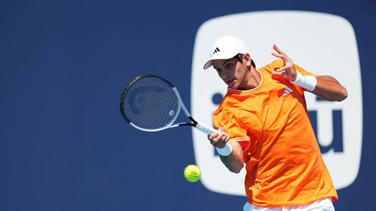 Rafael Jódar, cómo afronta el debut en Washington. Foto: gettyimages