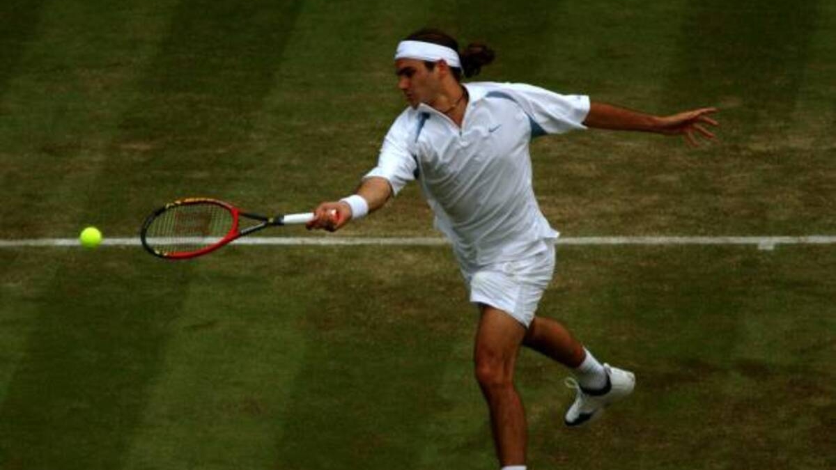 Roger Federer, le Big 3 en demi-finales de Wimbledon. Photo : gettyimages.
