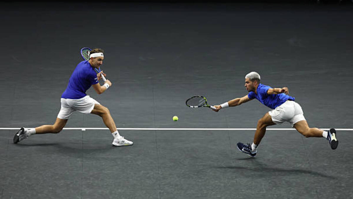 Casper Ruud y Carlos Alcaraz jugarán la Laver Cup 2026. Foto: gettyimages