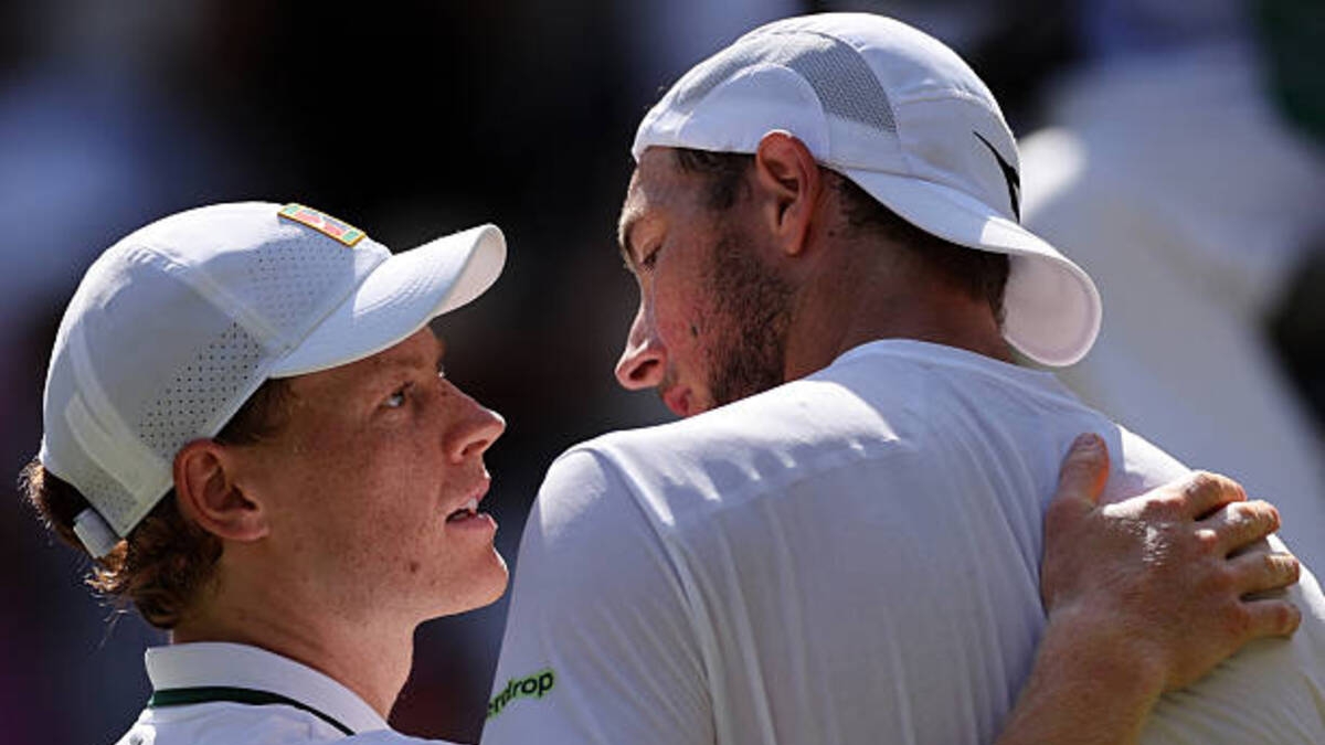 Jan-Lennard Struff praise Sinner. Photo: gettyimages

Jan-Lennard Struff encense Sinner. Photo : gettyimages