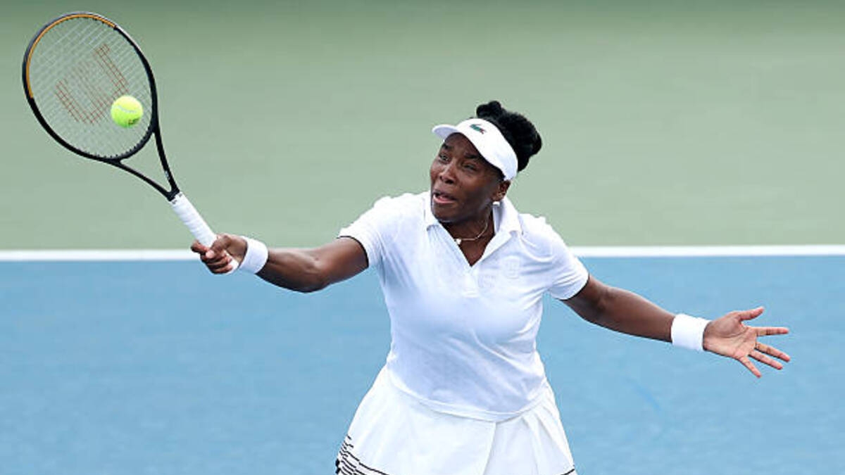 Venus Williams gana en Washington. Foto: gettyimages