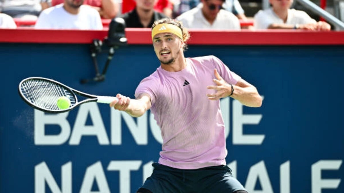 Alexander Zverev, posibles rivales en Montreal. Foto: gettyimages
