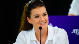 Agnieszka Radwanska, capitana de Polonia. Fuente: Getty