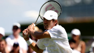 Álex de Miñaur en Wimbledon 2023. Foto: getty