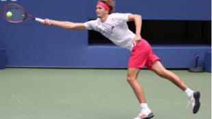Alexander Zverev gana a Kevin Anderson. Foto: gettyimages