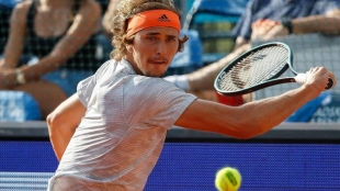 Alexander Zverev, se salta las normas. Foto: gettyimages
