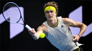 Alexander Zverev, molestias físicas. Foto: gettyimages