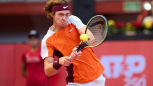 Andrey Rublev gana a Thiem en ATP Gijón 2022. Foto: gettyimages