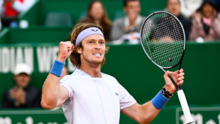 Andrey Rublev, finalista en Montecarlo. Foto: Getty