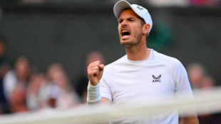 Andy Murray durante Wimbledon 2022. Foto: Getty