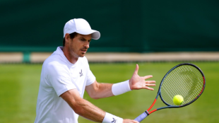 Andy Murray en Wimbledon 2022. Foto: Getty
