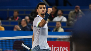 Arthur Fils en el ATP Montpellier 2023. Foto: Getty