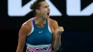 Aryna Sabalenka ha conseguido solucionar su problema de dobles faltas. Foto: Getty