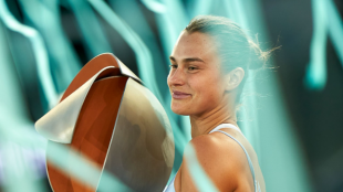 Aryna Sabalenka, campeona en el Mutua Madrid Open 2023. Foto: Getty