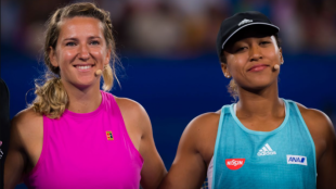 Victoria Azarenka y Naomi Osaka. Fuente: Polideportivo