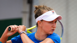 Barbora Krejcikova en Roland Garros 2022. Foto: Getty