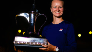 Barbora Krejcikova, campeona en Praga. Fuente: Getty