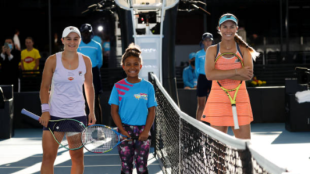 Ashleigh Barty y Danielle Collins. Fuente: Getty