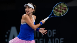 Belinda Bencic cree que será difícil bien sin poder desconectar. Foto: Getty