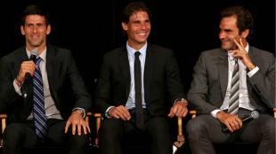 El Big-3, frente a frente. Fuente: Getty