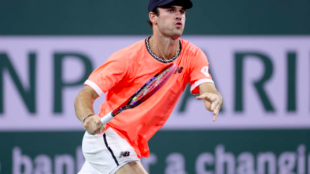 Tommy Paul durante el Masters 1000 de Indian Wells. Foto: Getty