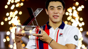 Brandon Nakashima, campeón en Milan 2022. Fuente: Getty