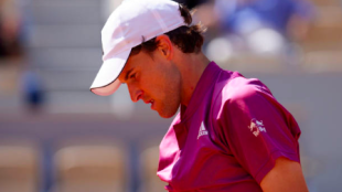 El calvario que está atravesando Dominic Thiem. Foto: Getty