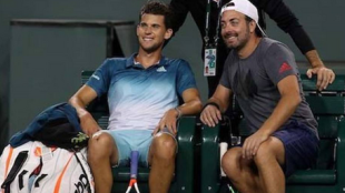 Thiem y Massú. Foto: Getty