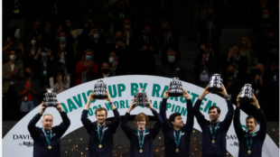 El equipo ruso, campeón de la última Copa Davis. Fuente: Getty