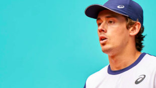 Alex De Miñaur en el Mutua Madrid Open. Fuente: Getty
