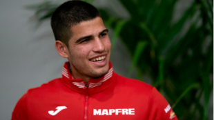 Carlos Alcaraz, ganas de enfrentarme a los mejores. Foto: gettyimages