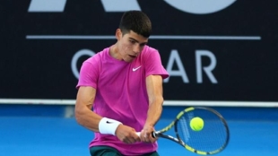 Carlos Alcaraz, clasificado Open de Australia 2021. Foto: gettyimages