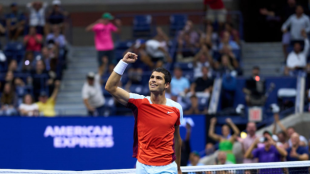 Carlos Alcaraz en el US Open 2022. Foto: Getty