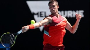 Carlos Alcaraz pierde con Matteo Berrettini. Foto: gettyimages