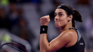 Caroline Garcia en las WTA Finals 2022. Foto: Getty