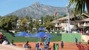 Así ha sido lo ocurrido en el Challenger de Marbella con su director y los tenistas. Foto: ATP