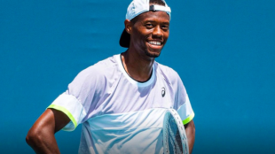 Christopher Eubanks, en cuartos de final del Miami Open. Fuente: Getty